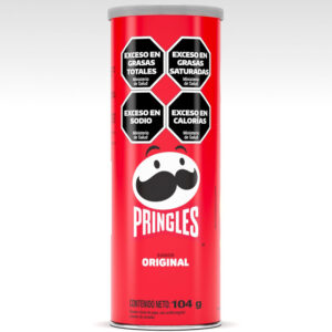 Papas fritas Pringles original 104 g.