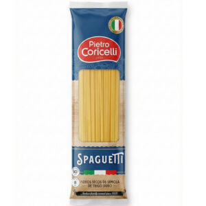 Fideos spaghetti de semolina Pietro Coricelli 500 grs