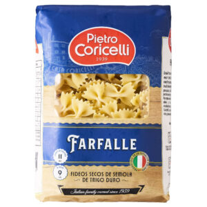 Fideos tirabuzón tricolor Pietro Coricelli 500 grs