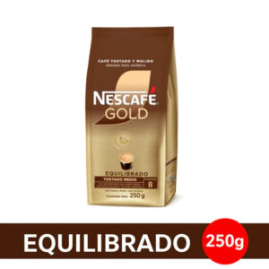 Nescafé Gold Tostado y Molido Equilibrado 250 grs