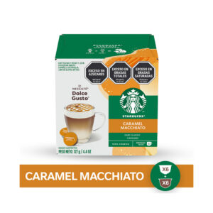 Starburcks cápsulas caramel macchiato 12 uni